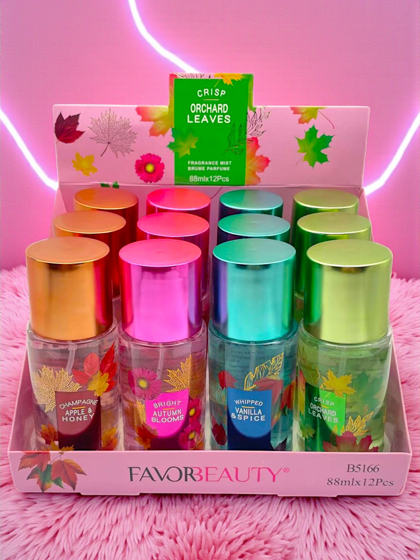 FRAGANCIAS CORPORALES 12 PZ B5166