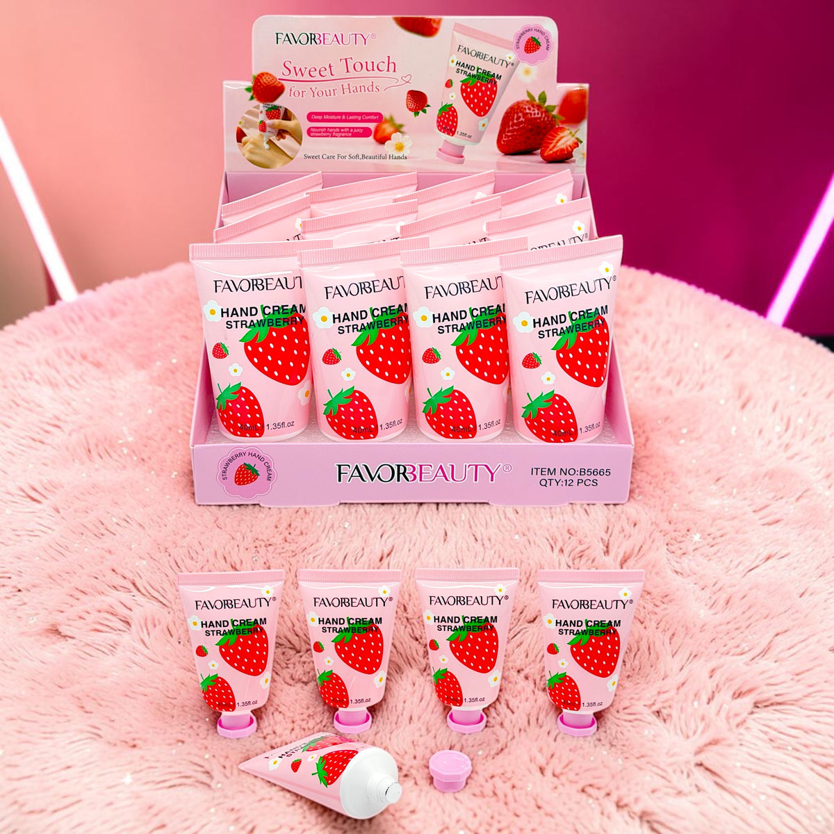 CREMA PARA LAS MANOS FRESITAS 12 PZ B5665