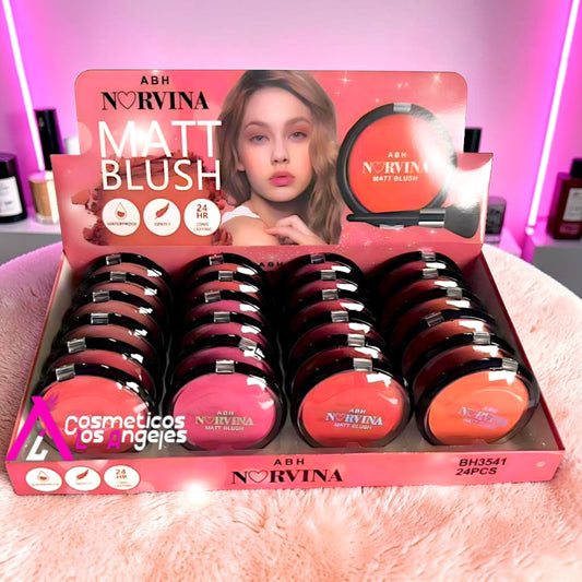 RUBOR COMPACTO NORVINA 24 PZ BH3541