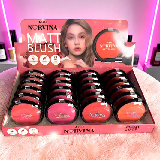 RUBOR COMPACTO NORVINA 24 PZ BH3541.