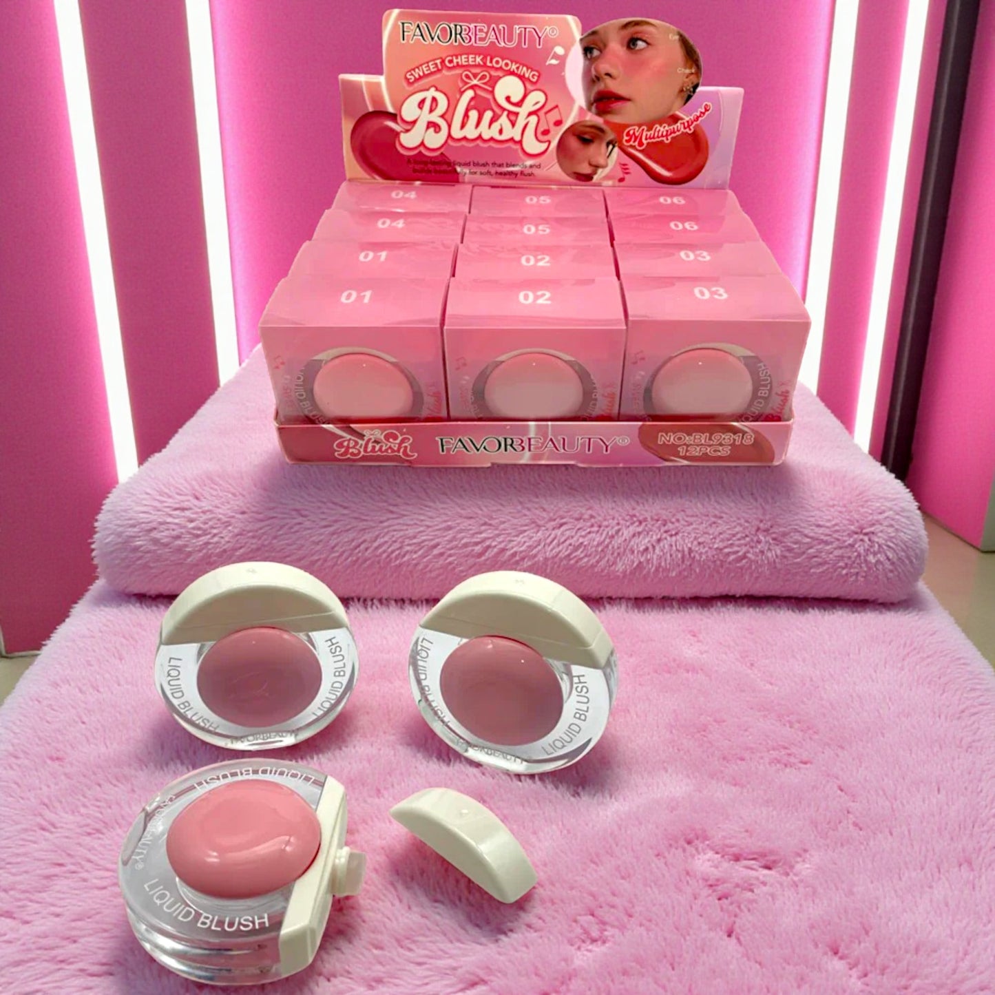 RUBOR LIQUIDO CIRCULITO 12 PZ BL9318