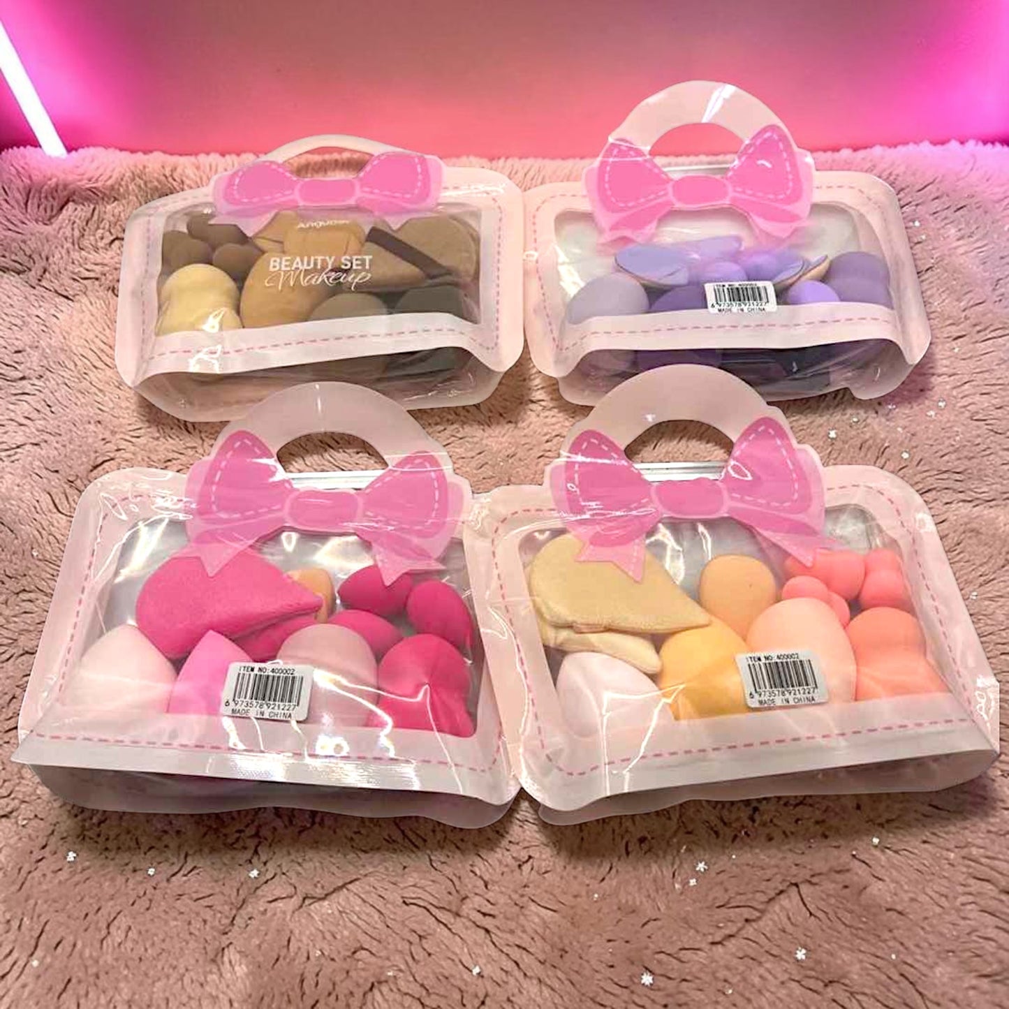 BOLSITAS DE ESPONJITAS SURTIDAS 1 PZ 400002