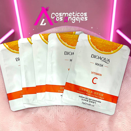 MASCARILLA FACIAL NARANJA 10 PZ BQY02099