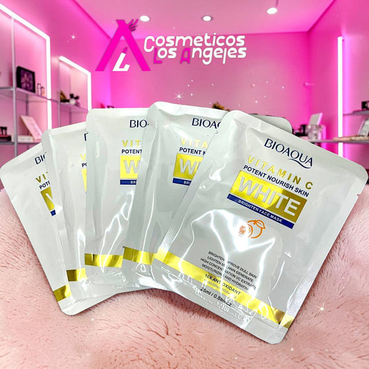 MASCARILLA FACIAL VITAMINA C 10 PZ BQY15150