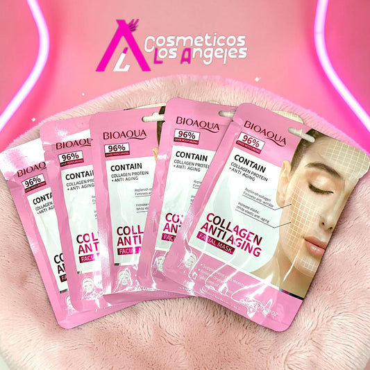 MASCARILLA FACIAL ANTIEDAD PROTEINA 10 PZ BQY80854