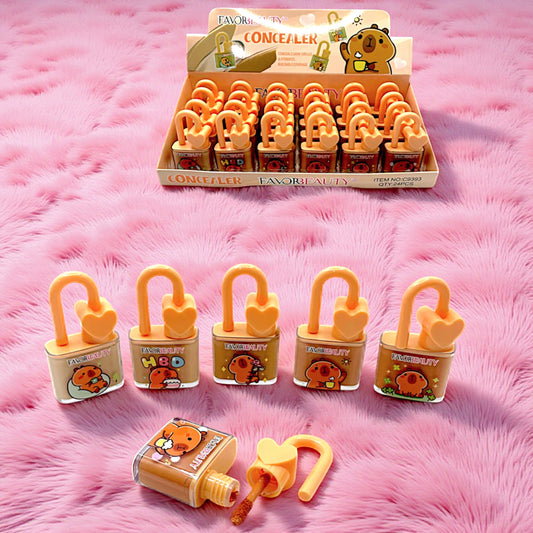 CORRECTOR LIQUIDO CANDADO CAPIBARA 24 PZ C9393