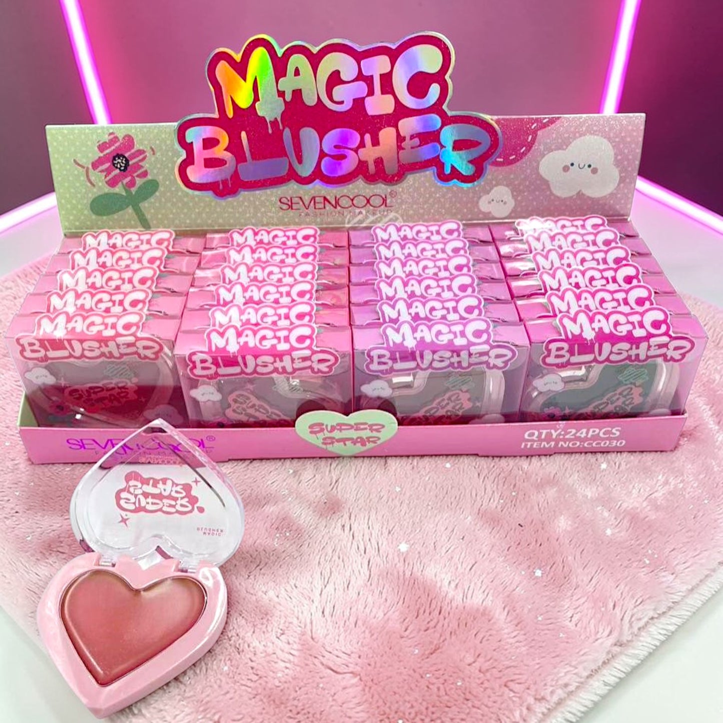 RUBOR MAGICO EN CREMA 24 PZ CC030