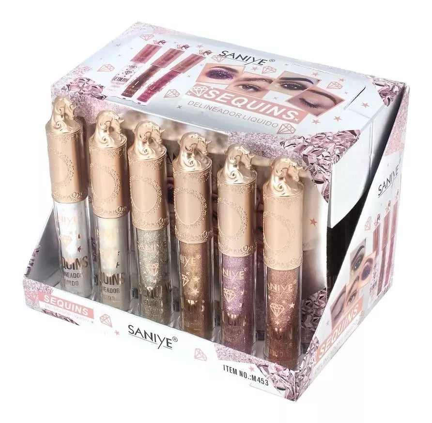 Delineador Liquido Saniye 24 PCS M453.