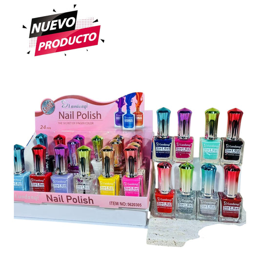 BARNIS NAIL POLISH 24 PCS 5620305