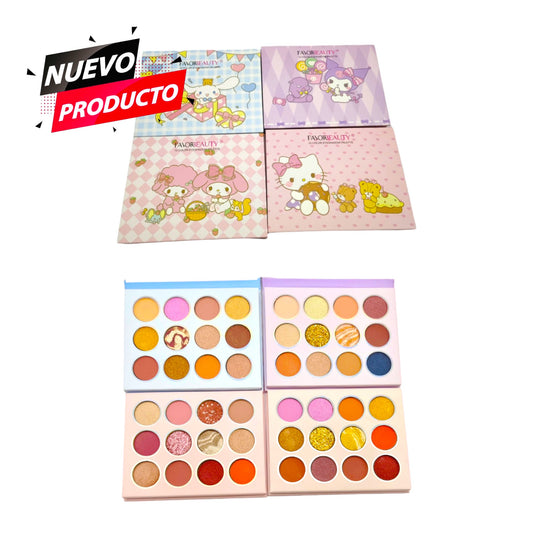 SERIE SOMBRAS KITTY Y AMIGOS 4PCS ES6440