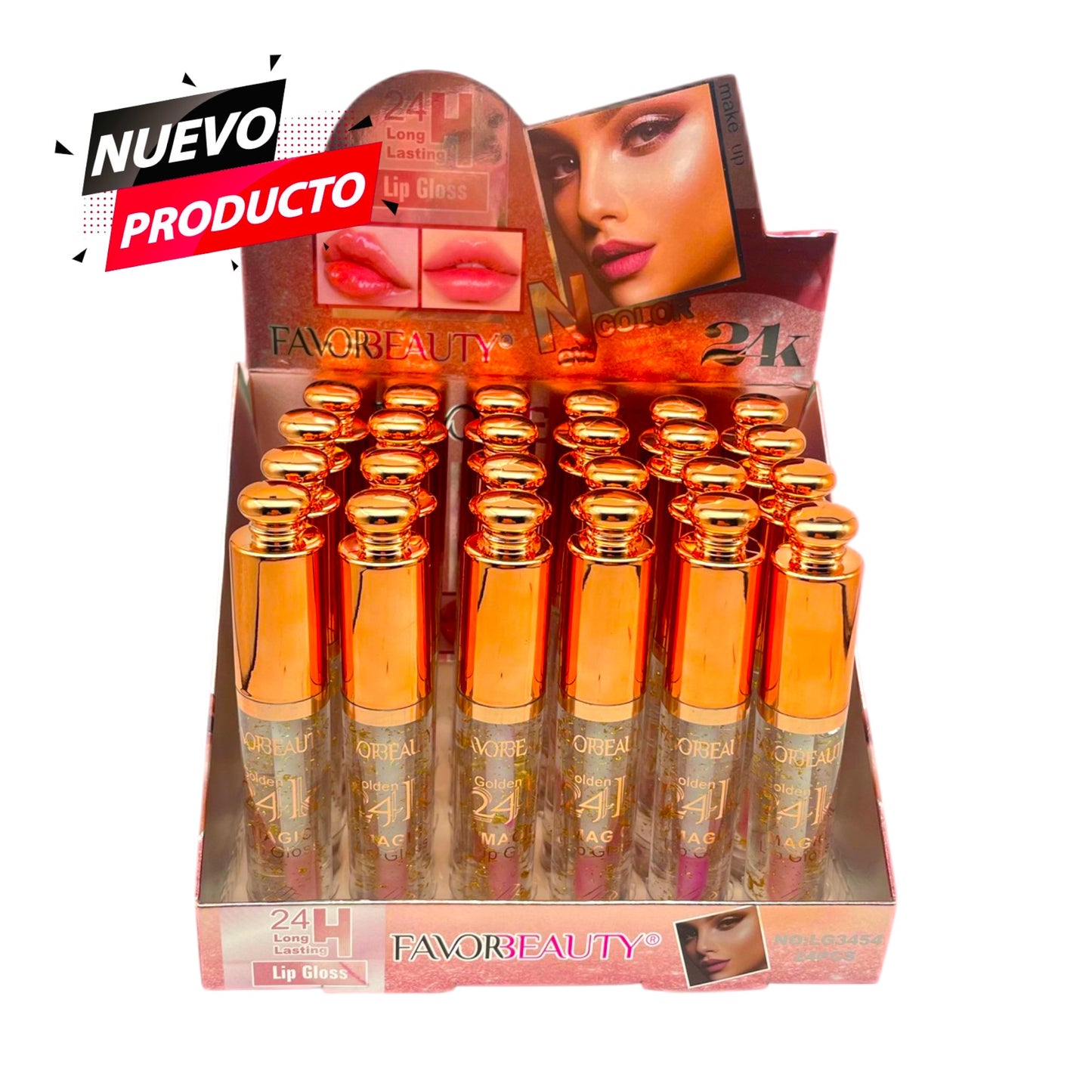 GLOSS MAGICO 24K 24PCS LG3454