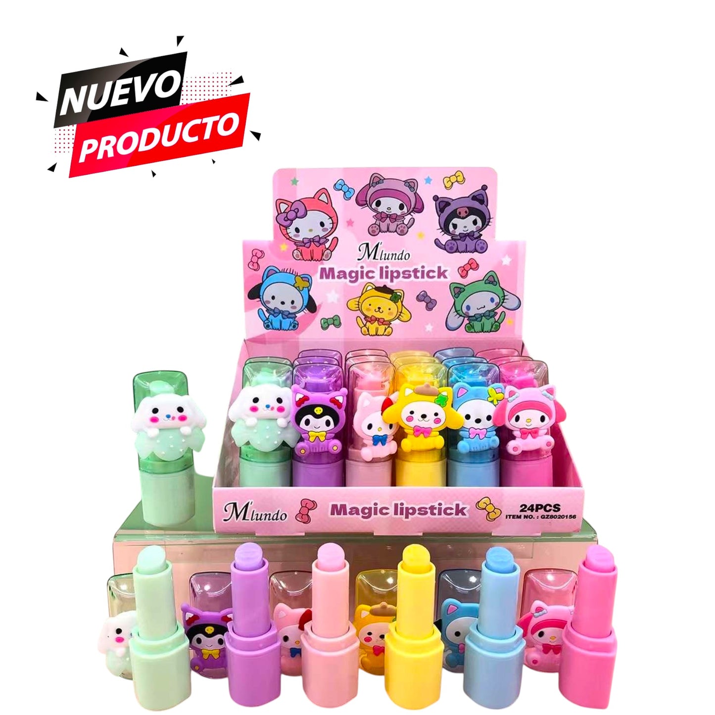 LABIAL MAGICO DE KUROMY 24 PCS GZ8020156