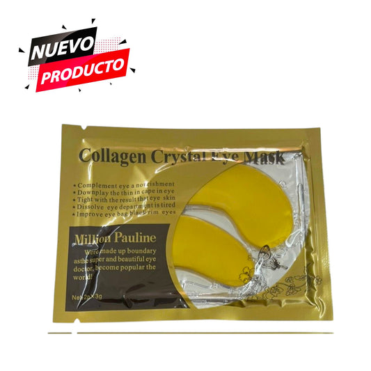 PARCHE PARA OJOS DORADO 12 PCS PO-1