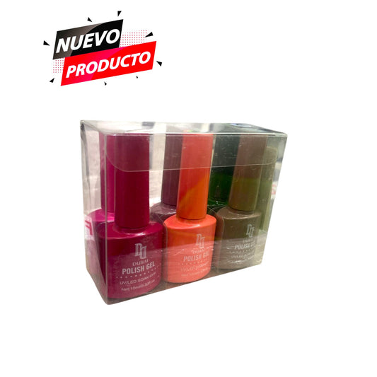 POLISH GEL GELISH DUBAI 6 PCS M-5 (F)