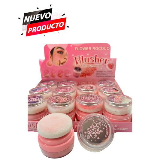 RUBOR BLUSH DE 12 PCS S308