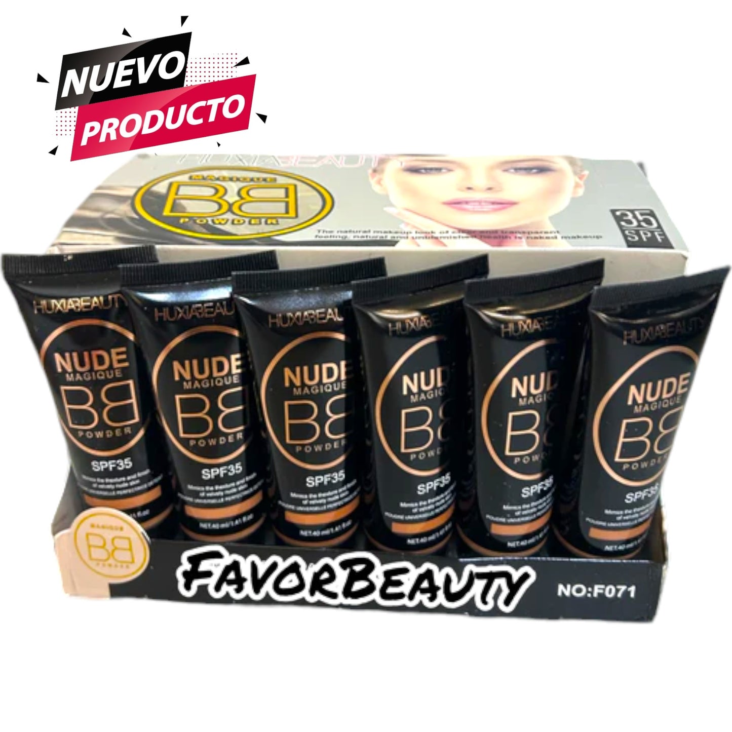 BB CREAM NUDE MAGIQUE 24 PCS F9037.