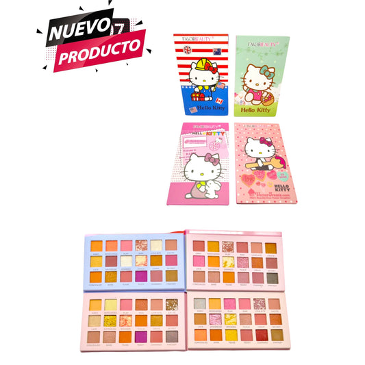 SERIE SOMBRAS KITTY 4 PCS ES6407
