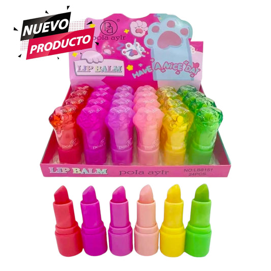 BÁLSAMO PATITA DE GATITO 24 PCS LB8151