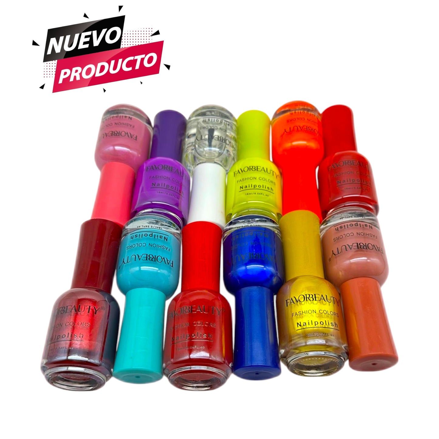 BARNIS ESMALTE PARA UÑAS 12 PCS N1-2B