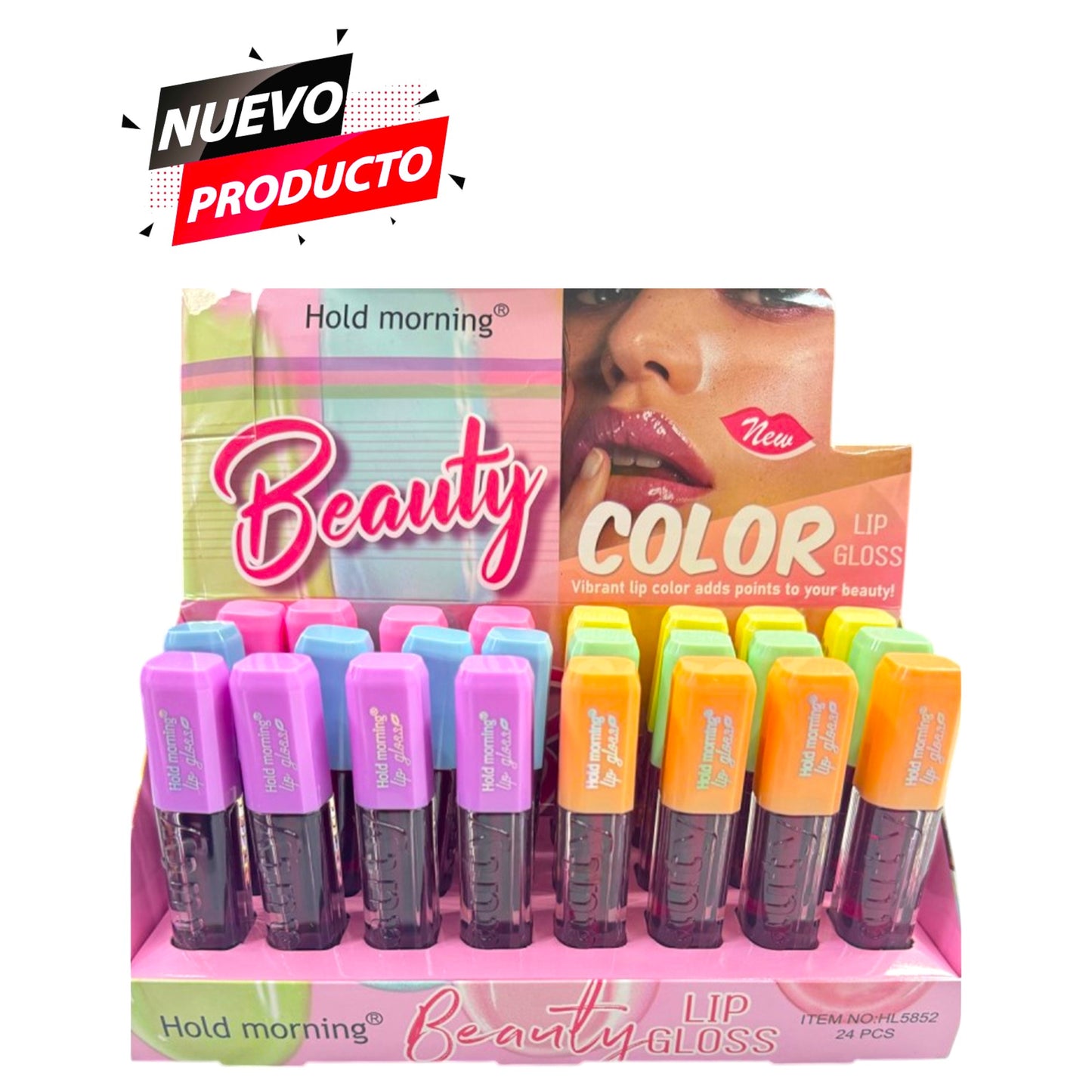 TINTA DE AGUA BEAUTY COLOR 24PZS  HL5852A