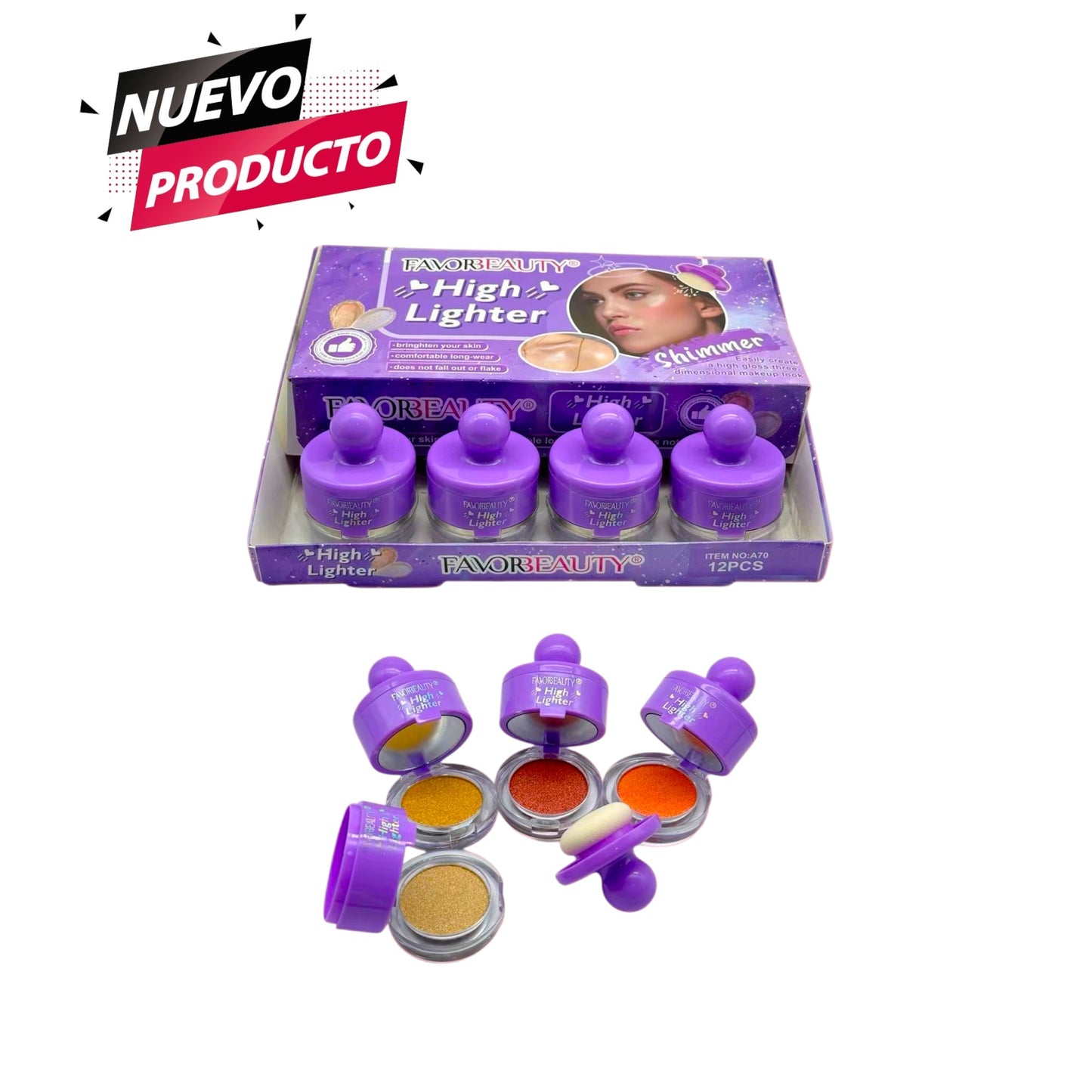 ILIMUNADOR CON ESPONJA 12 PCS A70