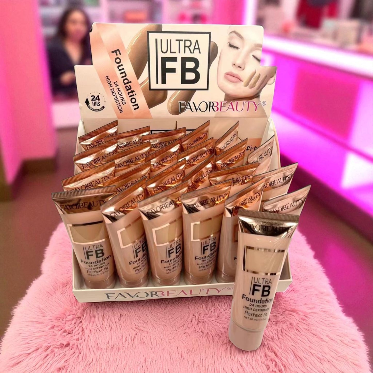 MAQUILLAJE LIQUIDO ULTRA FB 24PZS F9024