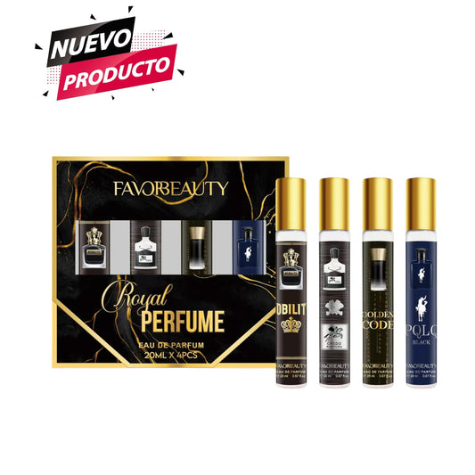 ROYAL PERFUME CABALLERO B5244 CON 4 PC