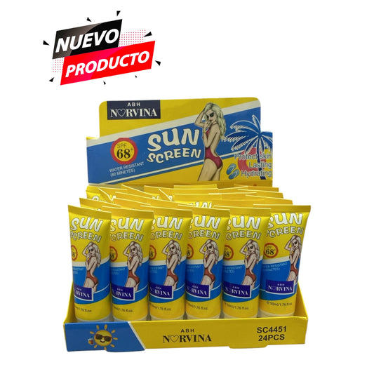 BLOQUEADOR SOLAR SUN SCREEN 24 PCS SC4451
