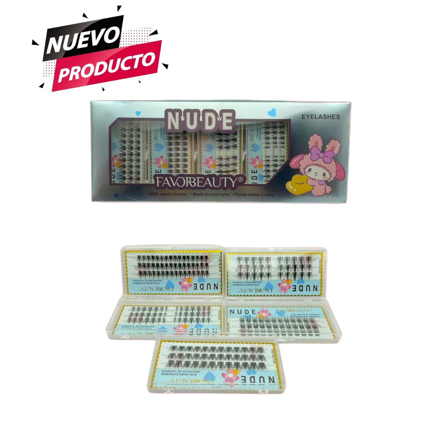 PESTAÑAS DE GRUPO MELODY CON 10 PCS FB1247