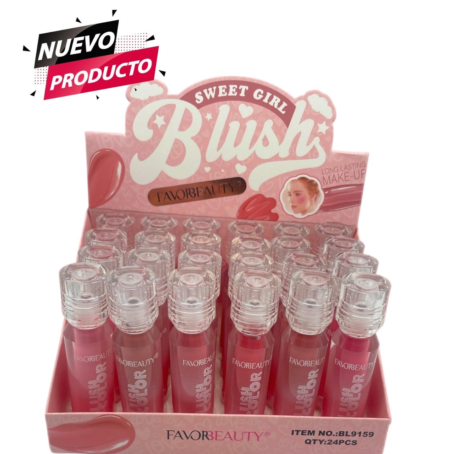 RUBOR LIQUIDO 24 PCS BLUSER BL9159