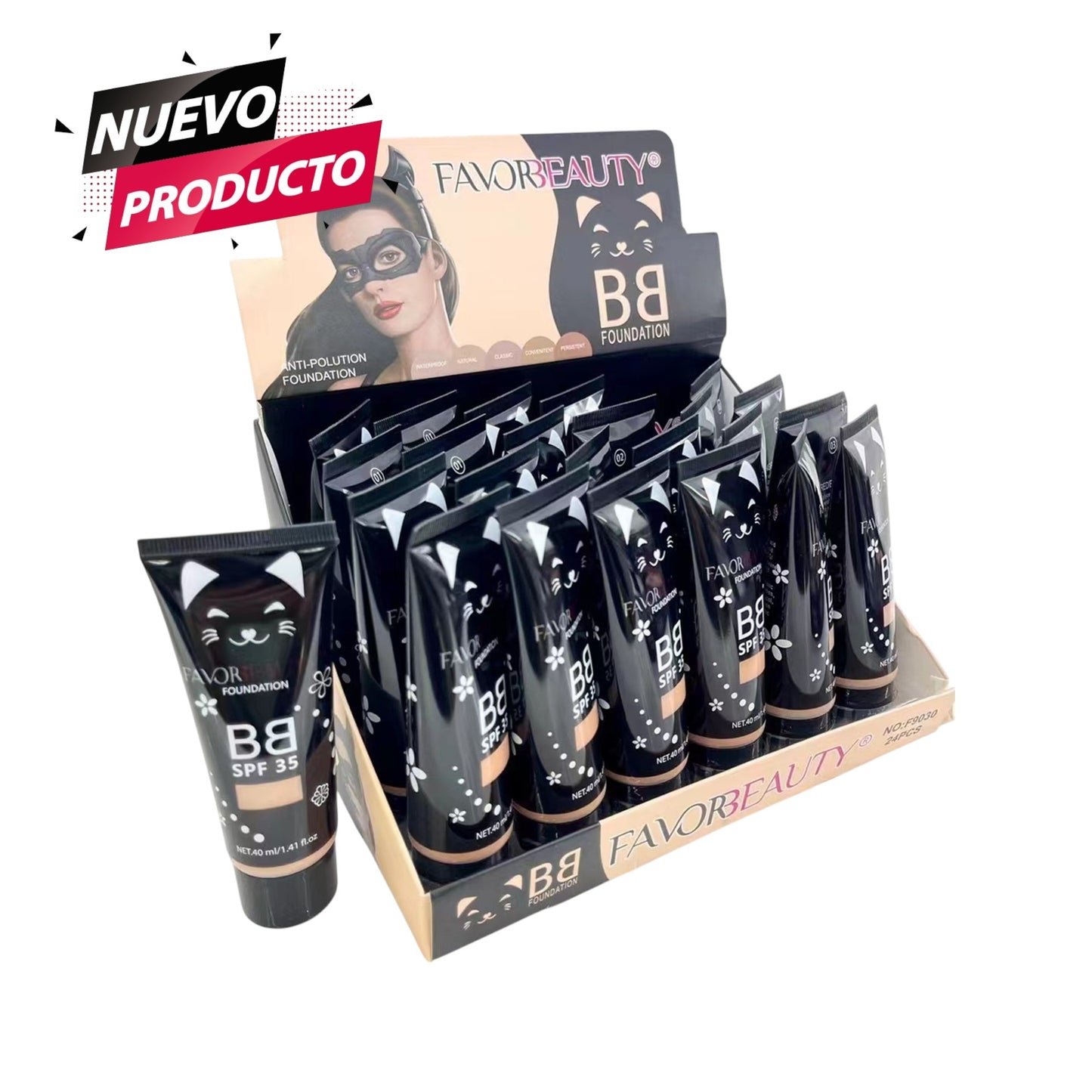 BASE DE MAQUILLAJE 24 PCS F9030