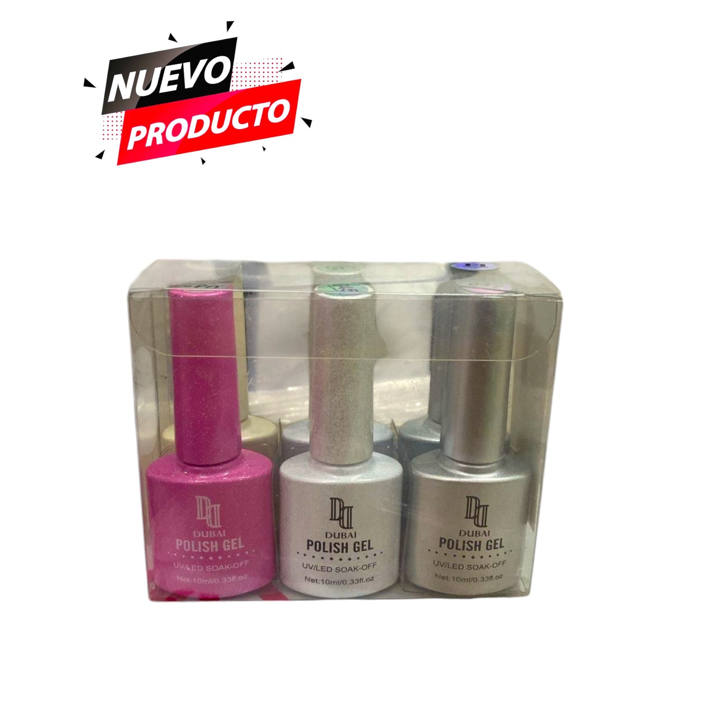 POLISH GEL GELISH DUBAI 6 PCS M-1 (H)