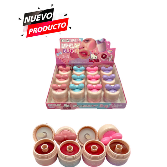 LIP CLAY BLUSH 12 PCS BL9303