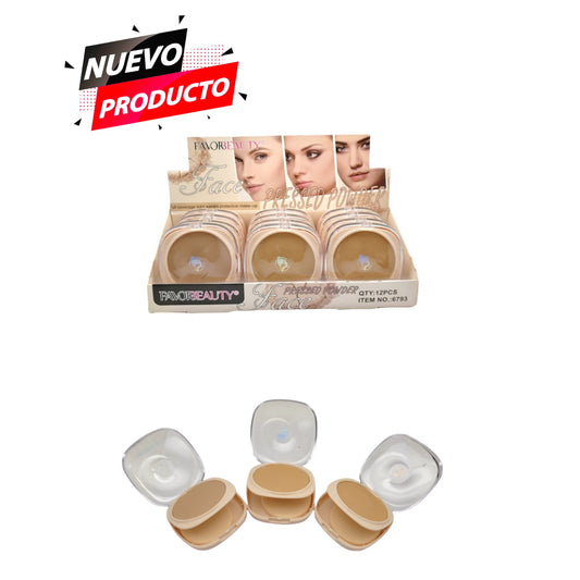 POLVO COMPACTO 12 PCS 6793