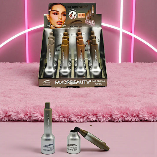 SOMBRA DE CEJAS CON APLICADOR 12 PZ EB7188