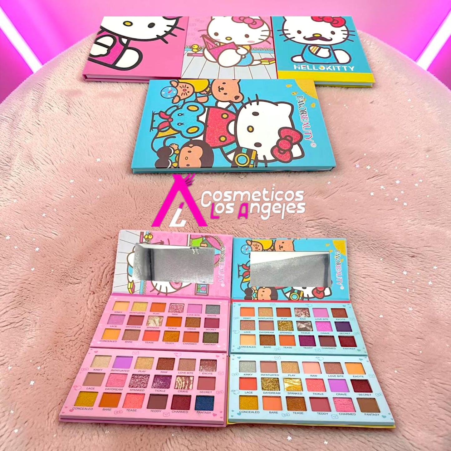 SERIE DE SOMRAS HELLO KITTY 4 PZ ES6408