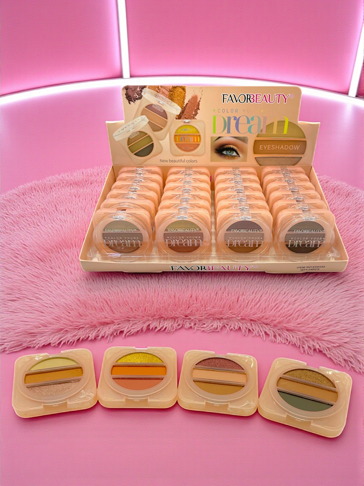 MINI PALETA DE SOMBRAS 24 PZ ES6555