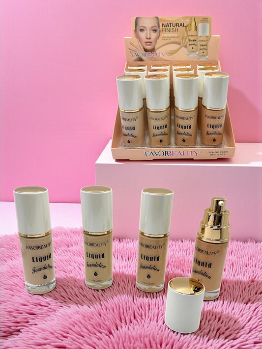 BASE DE MAQUILLAJE LIQUIDA 12 PZ F9355