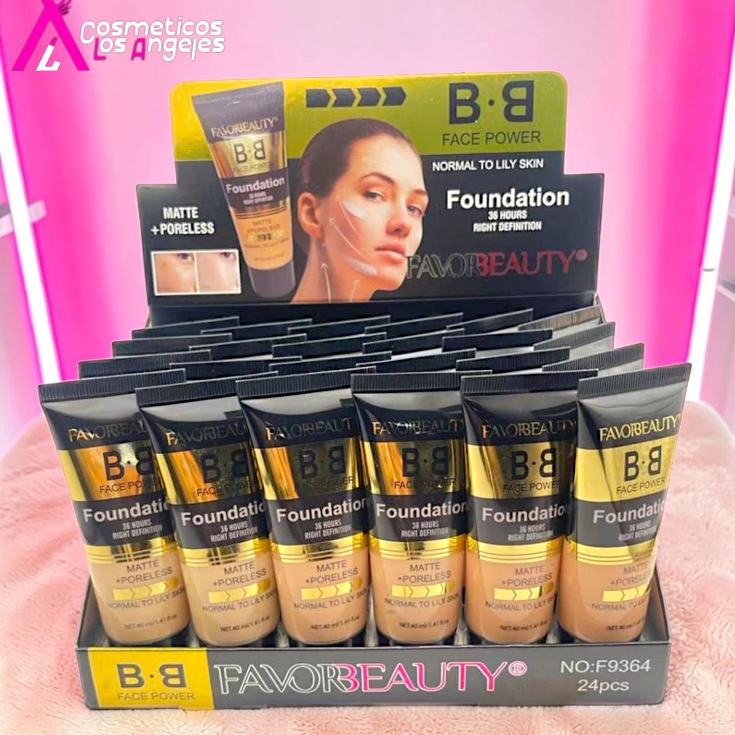 BASE DE MAQUILLAJE 24 PZ F9364