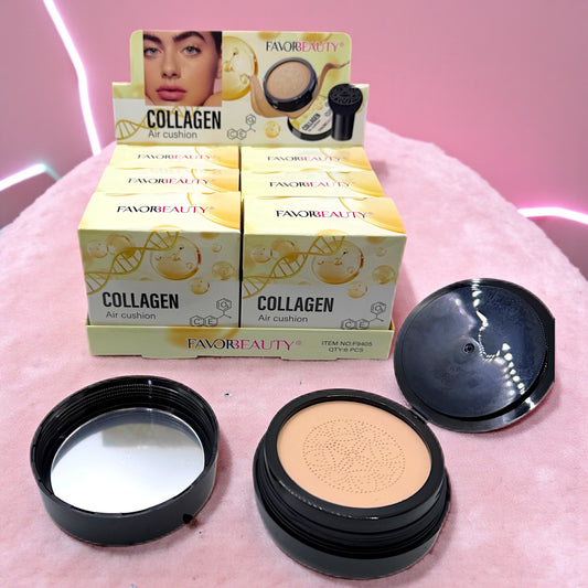 MAQUILLAJE LIQUIDO CONPACTO COLAGENO 6 PZ F9405
