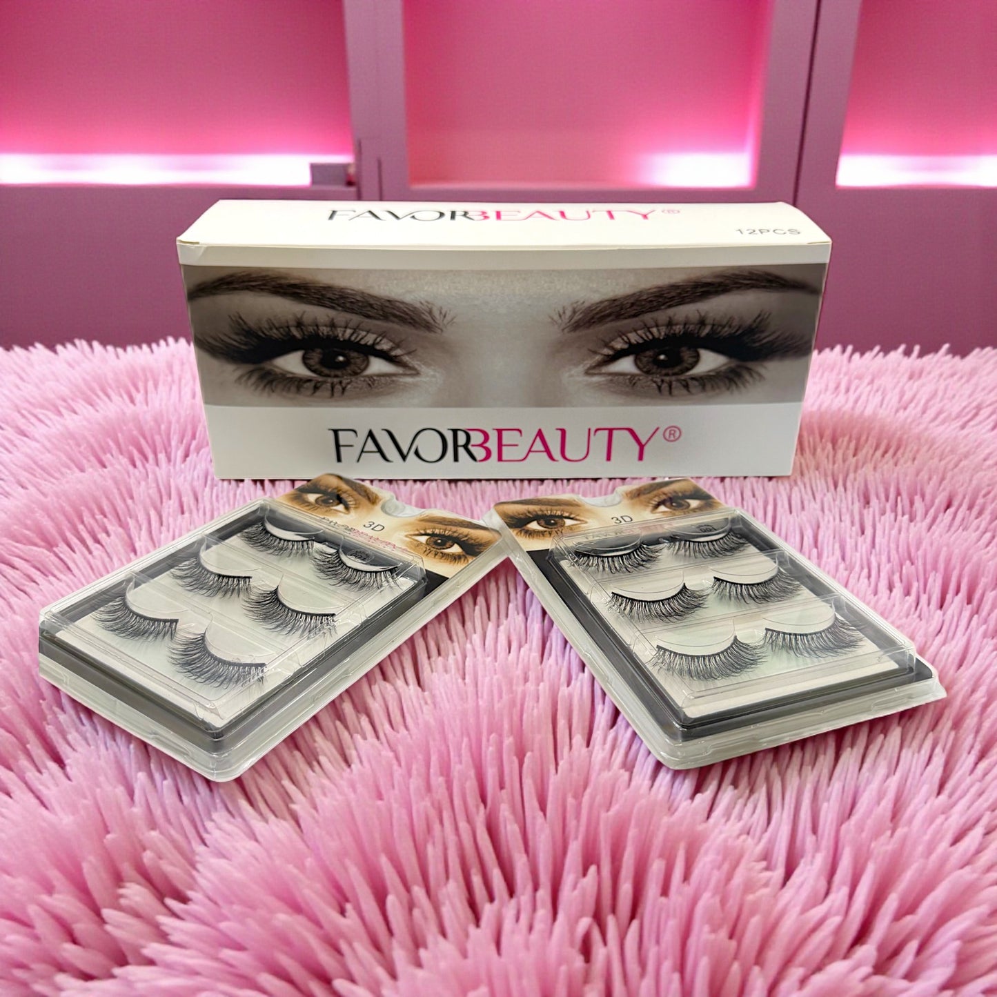 SET PESTAÑAS 3D 12 PZ FB1254