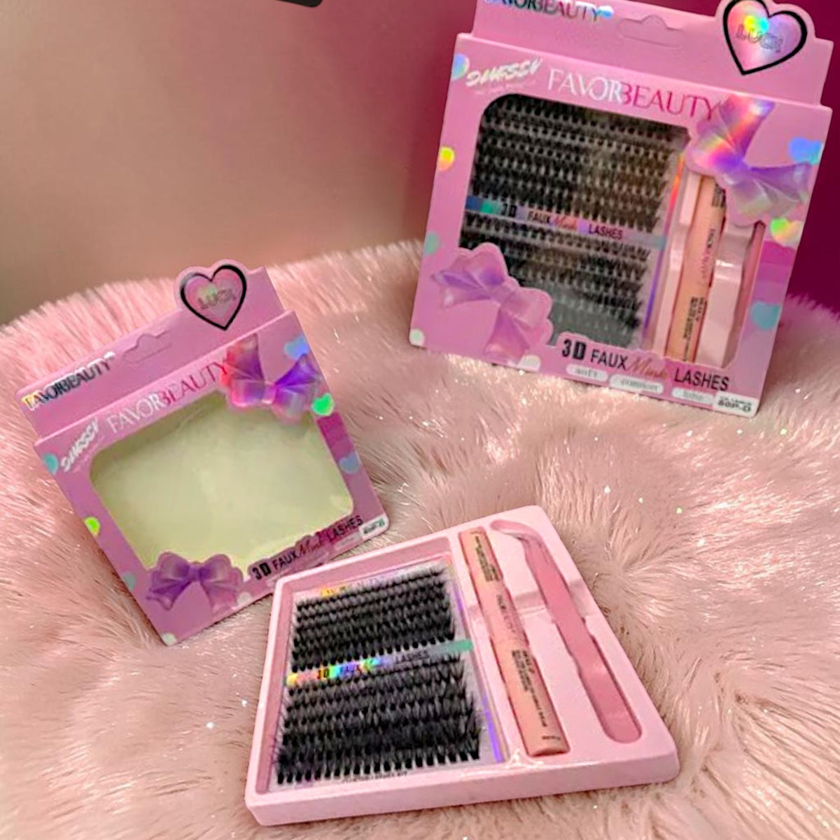 KIT PESTAÑAS MOÑITO 1 PZ FB1261