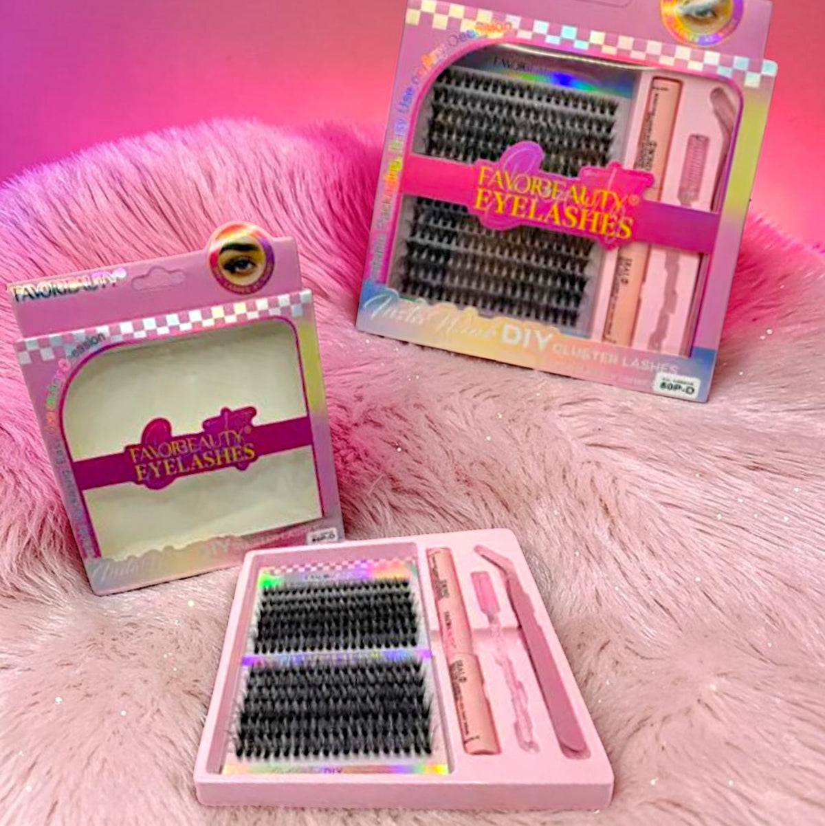 KIT DE PESTAÑAS CON CEPILLITO 1 PZ FB1262