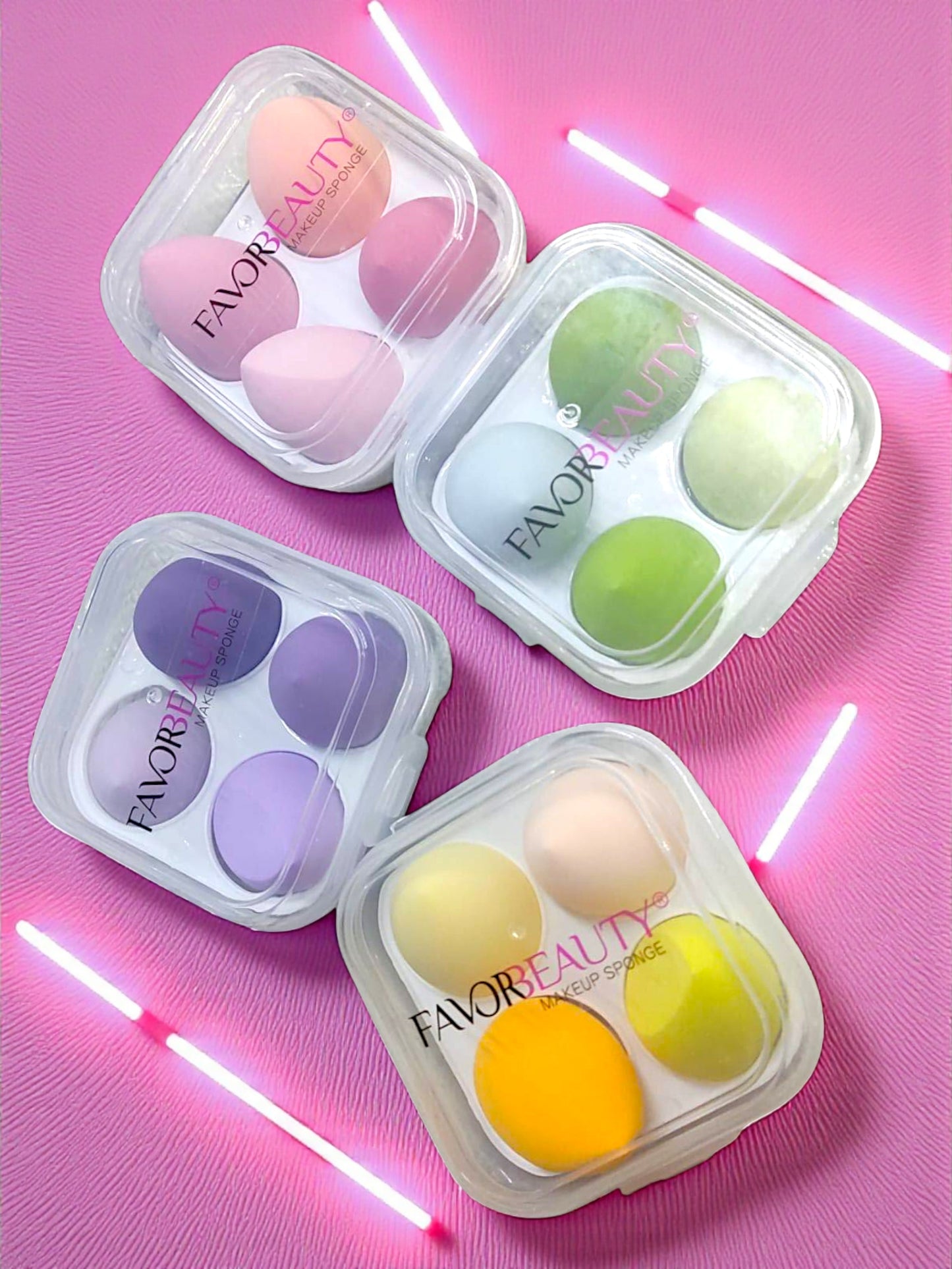 ESTUCHE CON 4 ESPONJITAS 1 PZ FP124