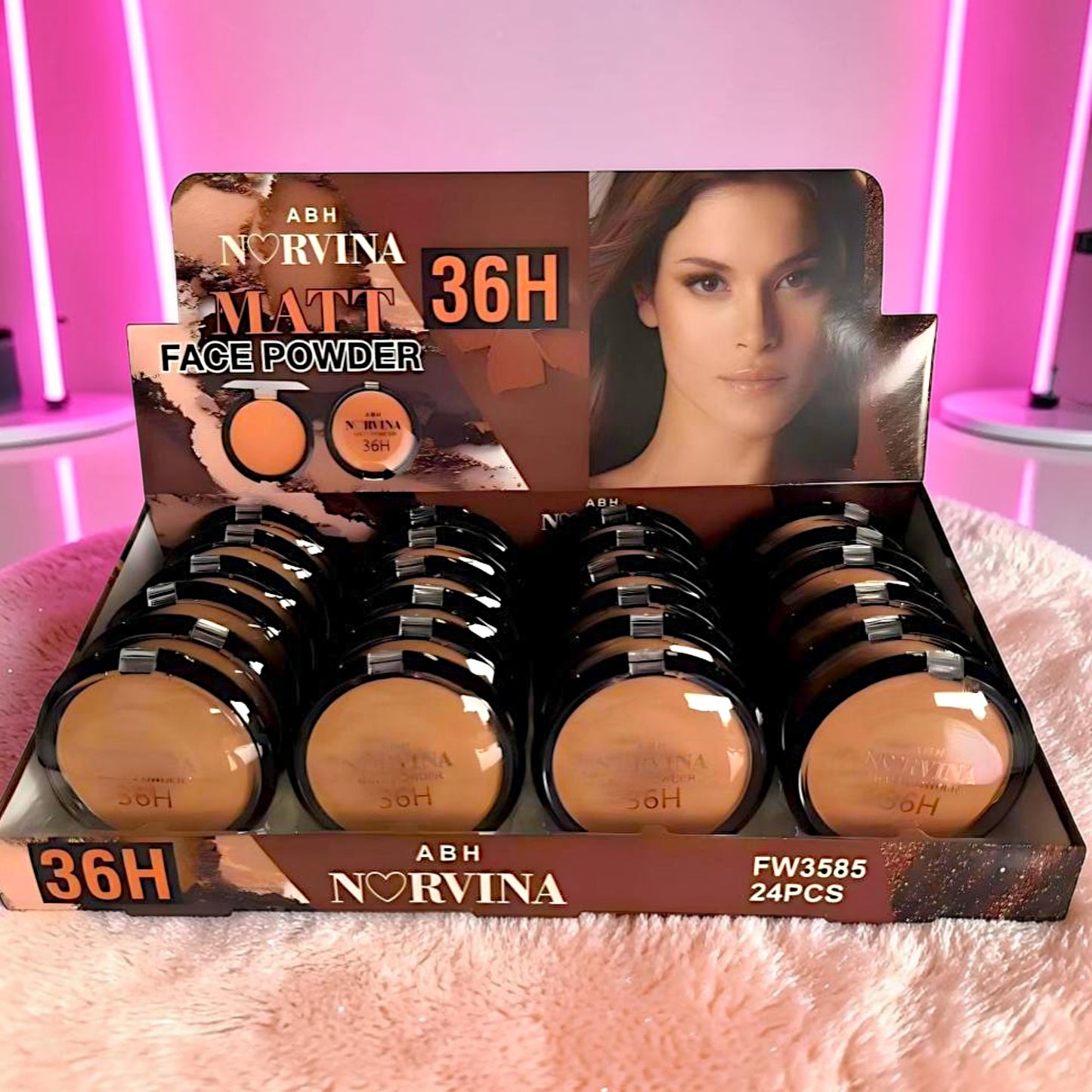 POLVO COMPACTO NORVINA 24 PZ FW3585.
