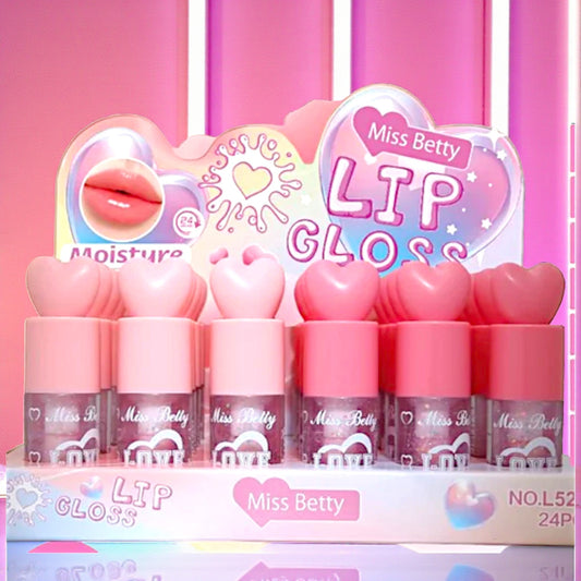 GLOSS TAPA CORAZON 24 PZ L5243