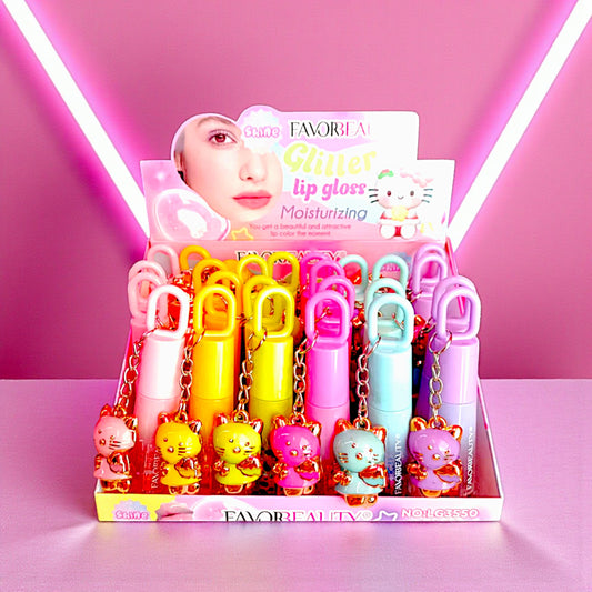 GLOSS LLAVERO HELLO KITTY 24 PZ LG3550