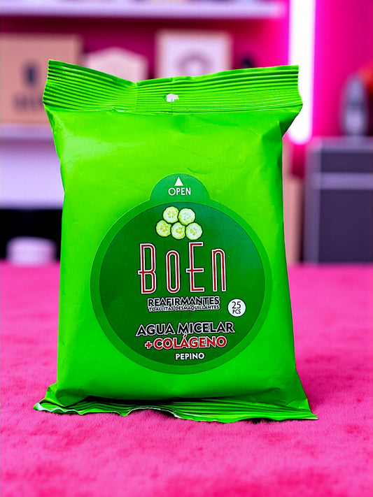 TOALLITAS DESMAQUILLANTES PEPINO T-108