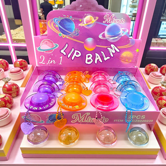 BALSAMO LABIAL SATURNO 2 EN 1 12 PZ GZ8020239