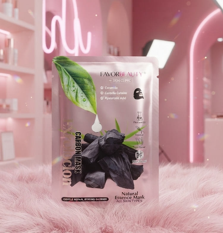 MASCARILLA FACIAL CARBON 10 PZ B5628